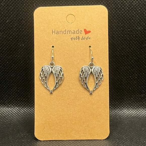 3/$15~Winged Heart Earrings - Picture 2 of 3